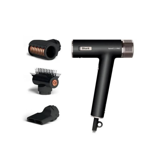 Shark HD731EU SpeedStyle Pro fén na vlasy, 1750 W, 3 rychlosti, 4 teploty, černá Shark HD731EU SpeedStyle Pro fén na vlasy, 1750 W, 3 rychlosti, 4 teploty, černá