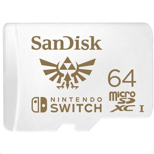 Karta SanDisk MicroSDXC 64 GB pre Nintendo Switch (R:100/W:90 MB/s, UHS-I, V30,U3, C10, A1) licencovaný produkt, Super Mario