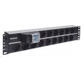 Intellinet 19" 2U Rackmount 15-Way Power Strip - nemecký typ, distribučný panel, 15x DE zásuvka, 3m kábel