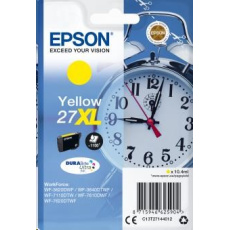 Atramentová tyčinka EPSON Singlepack "Budík" žltá 27XL DURABrite Ultra Ink