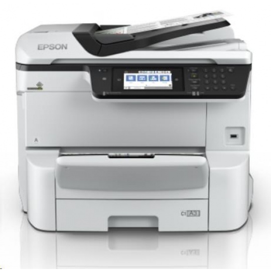 EPSON tiskárna ink WorkForce Pro WF-C8690DWF, 4v1, A3, 35ppm, Ethernet, WiFi (Direct), Duplex, Trade In 2000 Kč