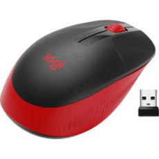 PC myš Wireless Mouse M190, Red LOGITECH