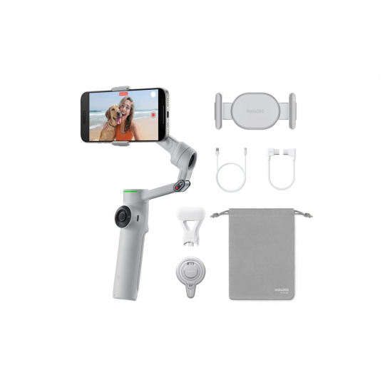 Insta360 Flow 2 Pro Creator Kit stabilizátor, šedá