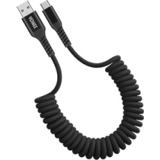 Kábel YCU 500 BK špirál. kábel USB A/C YENKEE