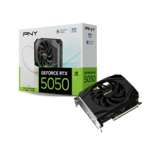 PNY VGA Nvidia GeForce RTX 5050 8GB Single Fan, RTX 5050, 8GB GDDR6, 3xDP, 1xHDMI PNY VGA Nvidia GeForce RTX 5050 8GB Single Fan, RTX 5050, 8GB GDDR6, 3xDP, 1xHDMI