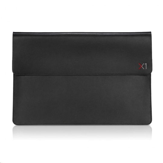 LENOVO pouzdro ThinkPad X1 Carbon/Yoga Leather Sleeve - pre notebooky do veľkosti  14", čierny