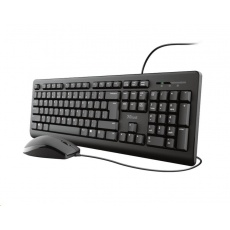 TRUST set klávesnice + myš TKM-250, USB, US TRUST set klávesnice + myš TKM-250, USB, US