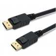 PREMIUMCORD DisplayPort 1.3/1.4 pripojovací kábel M/M, pozlátené konektory, 1 m