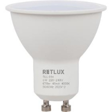 LED Reflektor RLL 614 GU10 bulb 5W CW D RETLUX