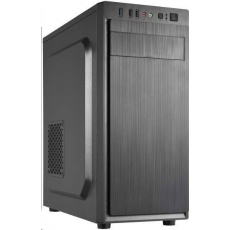 CRONO skříň MT-X3 MidiTower bez zdroje, black CRONO skříň MT-X3 MidiTower bez zdroje, black