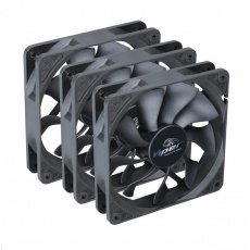 AKASA ventilátor Viper, Black Fan 12cm, 120x120x25mm, HDB, 4 pin PWM, 3ks v balení AKASA ventilátor Viper, Black Fan 12cm, 120x120x25mm, HDB, 4 pin PWM, 3ks v balení