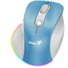 PC myš Ergo 9000S Pro Wrl mouse blue/wh GENIUS