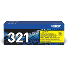 Toner BROTHER TN-321Y Laserový spotrebný materiál -1500 str./min - pre DCP-L8450CDW