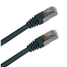 XtendLan patch kábel Cat5E, FTP - 2m, čierny