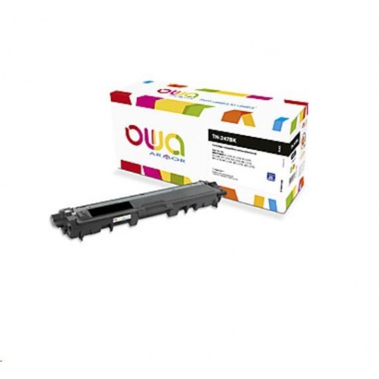 OWA Armor toner pre BROTHER DCP L3510CDW, DCP L3550CDW, HL L3210CW,HL L3270CD, 3000 ks., TN247BK, čierna/čierna (TN-247BK)
