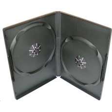 PP box 2DVD čierny push-up system (14mm) 100 ks/bal PP box 2DVD čierny push-up system (14mm) 100 ks/bal