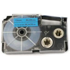 Páska Xerox kompatibilná s Casio XR-12BU1, 12 mm x 8 m, čierna tlač / modrý podklad - ALLPRINT Páska Xerox kompatibilná s Casio XR-12BU1, 12 mm x 8 m, čierna tlač / modrý podklad - ALLPRINT