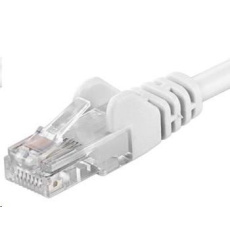 PREMIUMCORD Patch kábel UTP RJ45-RJ45 CAT5e 1.5 m biela