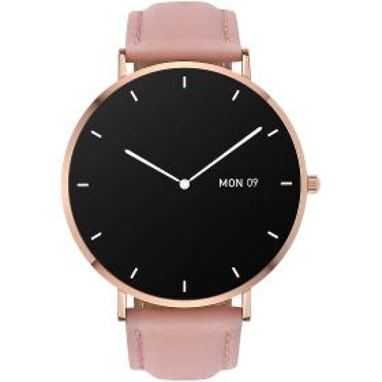 Smart hodinky Smartwatch Verona gold, pink derm GARETT