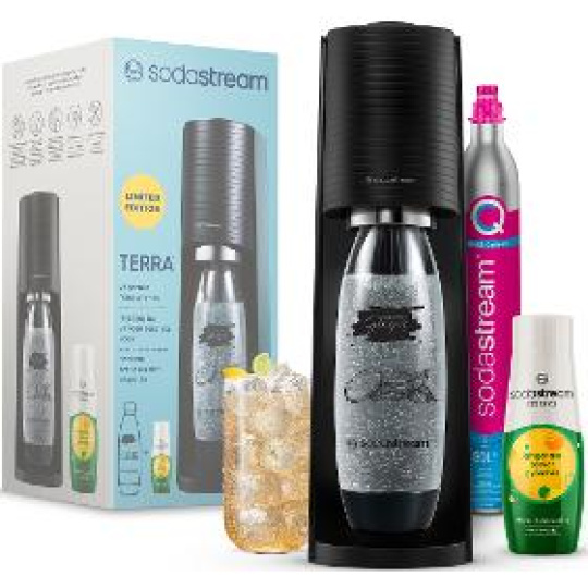 Výrobník sódy TERRA Black Ginger Ale Mpack SODASTREAM