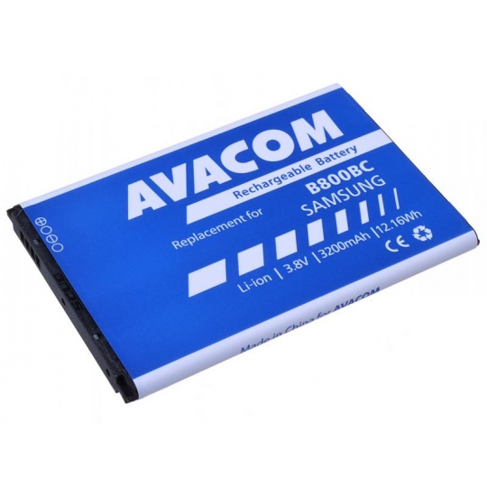AVACOM batéria pre Samsung N9005 Galaxy NOTE 3, Li-Ion 3,7V 3200mAh (náhradná batéria EB-B800BEB)