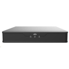 Uniview NVR, 4 kanály, 4xPoE(max.54W), H.265,1x HDD (max.6 TB), priepustnosť 64/48 Mb/s, HDMI, VGA, 2x USB 2.0, zvuk, ONVIF