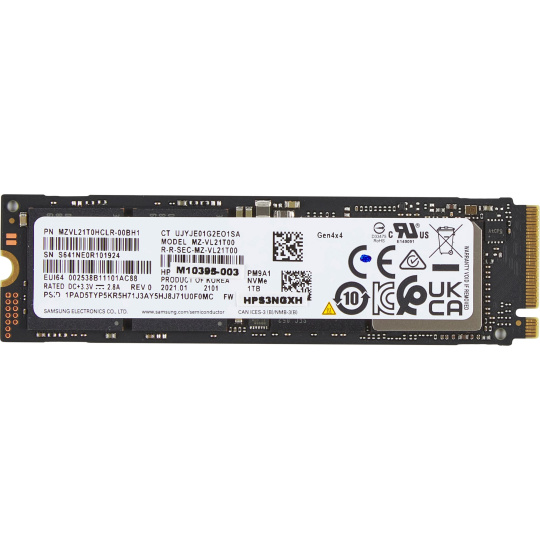 HP 2TB PCIe-4x4 NVMe Solid State Drive