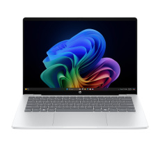 NTB HP OmniBook 5 NG AI PC 14-he0002nc, 14" OLED 2K Touch, Snapdragon X Plus, 32GB, 1TB SSD, Win11, Silver, +3M GamePass