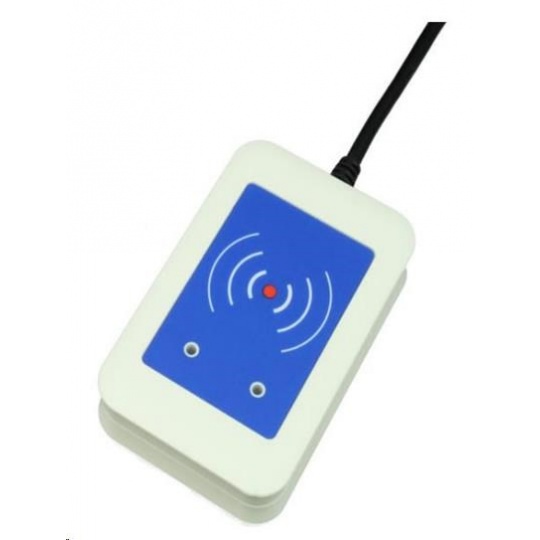 Čítačka RFID Elatec TWN4, 125 kHz/134.2 kHz a 13.56 MHz, USB, biela