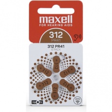 Batéria AZ312/PR41 batérie zink. 6ks MAXELL Batéria AZ312/PR41 batérie zink. 6ks MAXELL