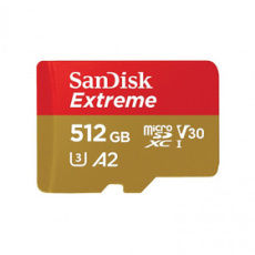 Pamäťová karta 121589 microSDXC 512GB Extreme SANDISK