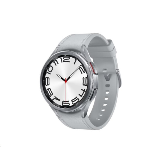 BAZAR - Samsung Galaxy Watch 6 Classic (47 mm), EU, stříbrná - rozbaleno BAZAR - Samsung Galaxy Watch 6 Classic (47 mm), EU, stříbrná - rozbaleno