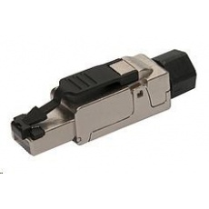 Solarix Priemyselný univerzálny konektor RJ45 CAT6 STP SXRJ45-6-STP-BK-SA