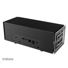 AKASA skříň Turing A50, fanless case, černá AKASA skříň Turing A50, fanless case, černá