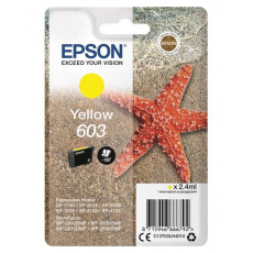 Atramentová tyčinka EPSON Singlepack "Starfish" Yellow 603 Atramentová tyčinka EPSON Singlepack "Starfish" Yellow 603