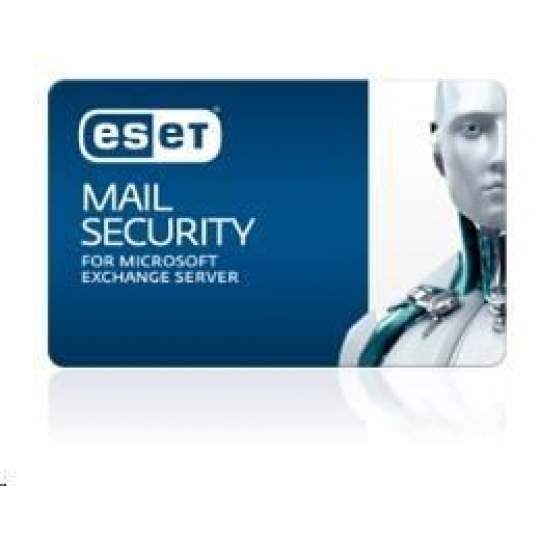 ESET Mail Security pre 11 - 25 zariadení, predĺženie na 2 roky GOV