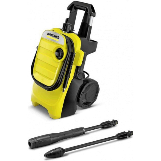 Karcher K 4 Compact vysokotlaký čistič, 1800 W, mobilní, 130 bar, 420 l/h, rotační tryska, integrovaný vodní filtr