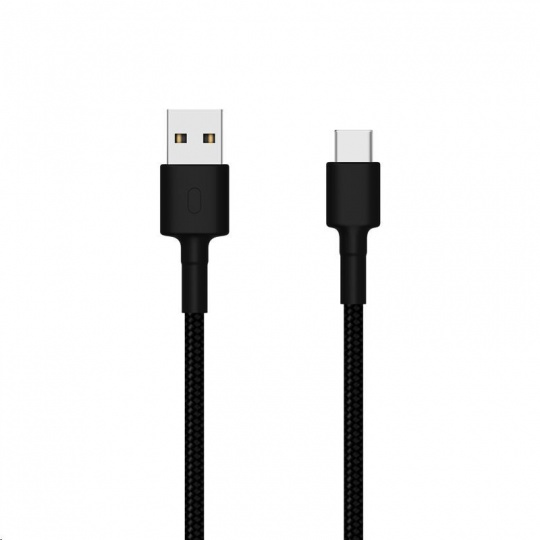 Xiaomi Mi Type-C opletený kábel, čierny