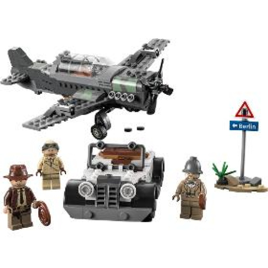 LEGO Indiana Jones Prenasledovanie bojovým lietadlom 77012