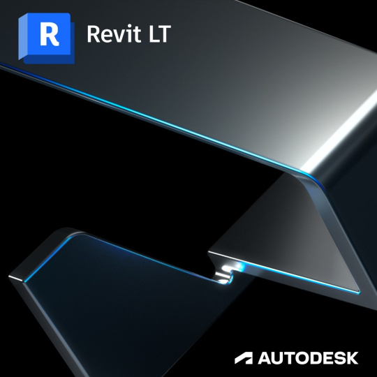Autodesk Revit LT Suite 2024, 1 komerční uživatel, pronájem na 1 rok