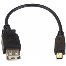 PREMIUMCORD USB redukčný kábel USB A/samec - Mini 5pin USB/samec 20cm OTG PREMIUMCORD USB redukčný kábel USB A/samec - Mini 5pin USB/samec 20cm OTG
