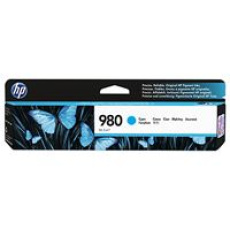 HP 980 Cyan Ink Cart, D8J07A (6,600 pages)