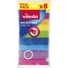 Handrička Colors mikrohandrička 8ks VILEDA