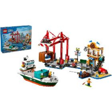LEGO City Prístav s nákladnou loďou 60422 LEGO