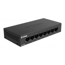 D-Link DGS-108GL 8-portový gigabitový stolný prepínač s kovovým puzdrom