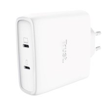 TRUST napájecí adaptér MAXO 100W 2-Port, USB-C, bílá TRUST napájecí adaptér MAXO 100W 2-Port, USB-C, bílá