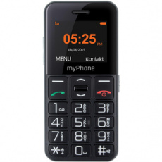Mobilný telefón Halo Easy Senior tlačidlový BK myPhone