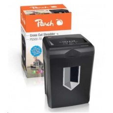 Peach Auto Cross Cut Shredder w. CD, PS500-70 / skartovač Peach Auto Cross Cut Shredder w. CD, PS500-70 / skartovač
