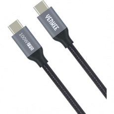 USB C kábel YCU 323 BK kabel C-C Gen.2/ 1,5m YENKEE USB C kábel YCU 323 BK kabel C-C Gen.2/ 1,5m YENKEE