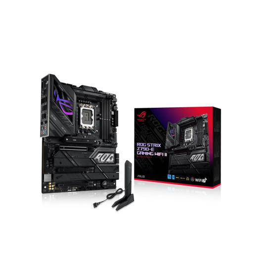 ASUS MB Sc LGA1700 ROG STRIX Z790-E GAMING WIFI II, Intel Z790, 4xDDR5, 1xDP, 1xHDMI